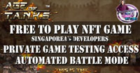 Age of Tanks NFT Game | Free-to-Play | Singaporean Game Developers | Private Game Testing